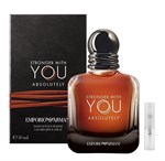 Armani Stronger With You Absolutely - Parfum - Perfume sample - 2 ml