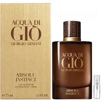 Giorgio Armani Acqua Di Gio Absolu Instinct - Eau de Parfum - Perfume sample - 2 ml