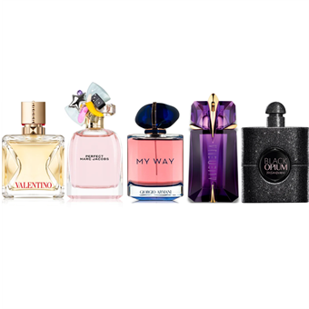 Intense Fragrances For Women - 5 Scent Samples (2 ml) 
