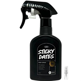 Lush Sticky Dates Body Spray - Perfume Sample - 2 ml