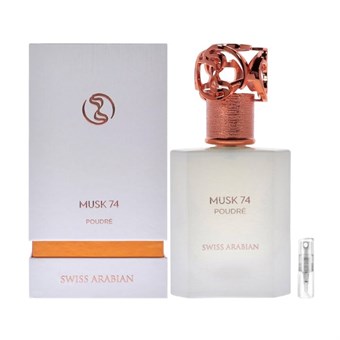Swiss Arabian Musk 74 Poudre - Extrait de Parfum - Perfume Sample - 2 ml
