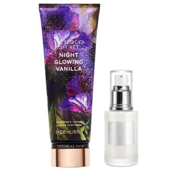 Victoria Secret Night Glowing Vanilla - Airless Dispenser - Bodylotion - 30 ml