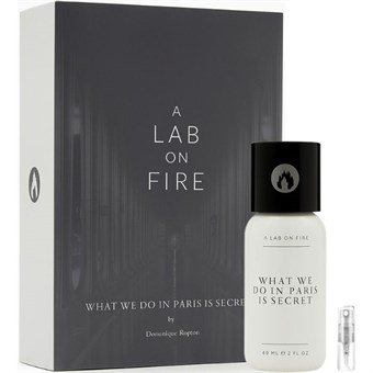 A Lab on Fire What We Do In Paris Is Secret - Eau de Parfum - Perfume Sample - 2 ml