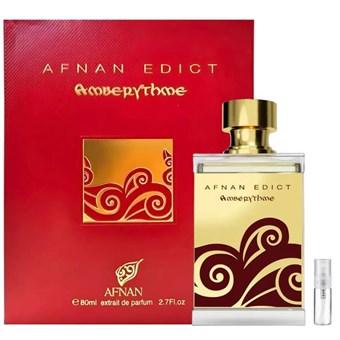 Afnan Amberythme - Extrait de Parfum - Perfume Sample - 2 ml