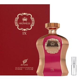 Afnan Highness IX - Eau de Parfum - Perfume Sample - 2 ml