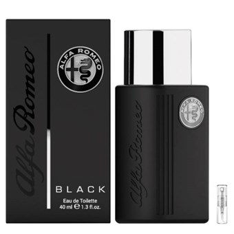 Alfa Romeo Black - Eau de Toilette - Perfume Sample - 2 ml