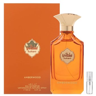 Arabian Oud Sultani Amberwood - Eau de Parfum - Perfume Sample - 2 ml