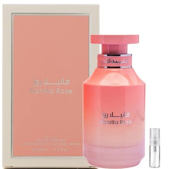 Arabian Oud Vanilla Rose - Eau de Parfum - Perfume Sample - 2 ml