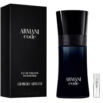 Armani Code - Eau de Toilette - Perfume sample - 2 ml