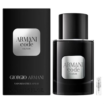 Armani Code Elixir Giorgio - Extrait de Parfum - Perfume Sample - 2 ml