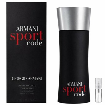 Armani Code Sport - Eau de Toilette - Perfume sample - 2 ml