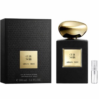 Armani Prive Cuir Noir - Eau de Parfum Intense - Perfume Sample - 2 ml