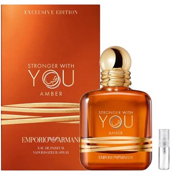 Armani Stronger With You Amber - Eau de Parfum - Perfume sample - 2 ml
