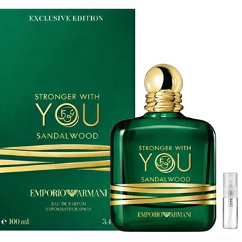 Armani Stronger With You Sandalwood - Eau de Parfum - Perfume sample - 2 ml