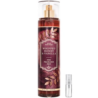 Bath & Body Work Whipped Honey & Vanilla - Fragrance Mist - Perfume Sample - 2 ml
