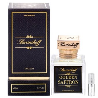 Bortnikoff Golden Saffron - Extrait de Parfum - Perfume Sample - 2 ml