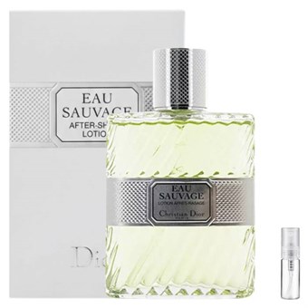 Christian Dior Eau Sauvage - Aftershave - Perfume Sample - 2 ml