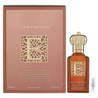 Clive Christian E for Men Gourmand Oriental With Sweet Clove - Eau de Parfum - Perfume Sample - 2 ml
