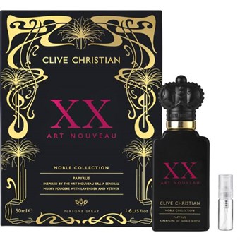 Clive Christian XX Art Nouveau Papyrus - Eau De Parfum - Perfume Sample - 2 ml