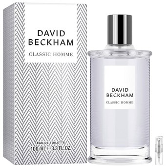 David Beckham Classic Homme - Eau de Toilette - Perfume Sample - 2 ml