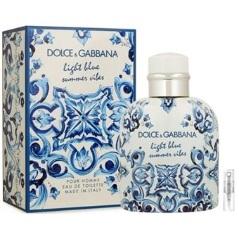 Dolce & Gabanna Light Blue Summer Vibes - Eau de Toilette - Perfume Sample - 2 ml