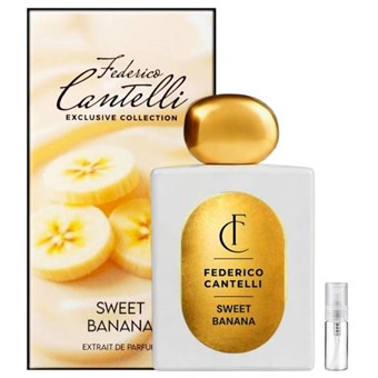Federico Cantelli Exclusive Collection Sweet Banana - Extrait de Parfum - Perfume Sample - 2 ml