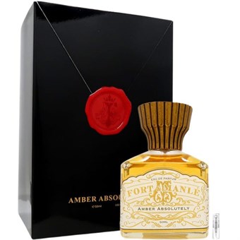 Fort & Manle Amber Absolutely (2022) - Eau de Parfum - Perfume Sample - 2 ml