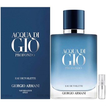 Giorgio Armani Acqua di Giò Profondo - Eau de Toilette - Perfume Sample - 2 ml