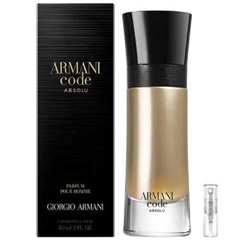Giorgio Armani Code Absolu - Eau de Toilette - Perfume sample - 2 ml
