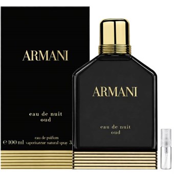 Giorgio Armani Eau de Nuit Oud - Eau de Parfum - Perfume sample - 2 ml