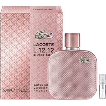 Lacoste Fragrances L.12.12 Silver Rose - Eau de Parfum - Perfume Sample - 2 ml