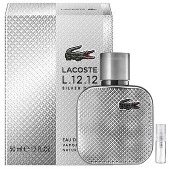 Lacoste L.12.12 Silver Grey - Eau de Parfum - Perfume Sample - 2 ml