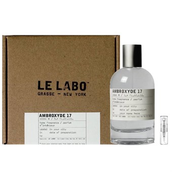 Le Labo Ambroxyde 17 - Home Fragrance - Perfume Sample - 2 ml