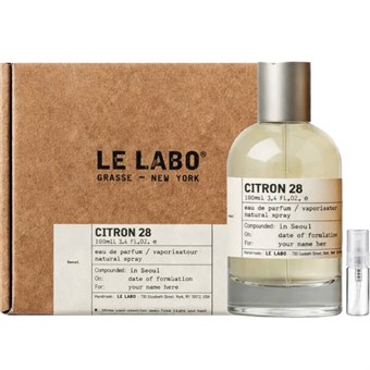 Le Labo Citron 28 Seoul - Eau de Parfum - Perfume Sample - 2 ml