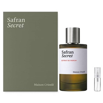 Maison Crivelli Safran Secret - Extrait de Parfum - Perfume Sample - 2 ml