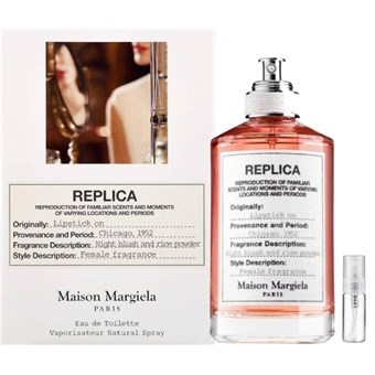 Purchase for a minimum of 50 euros and receive this for free: "Maison Martin Margiela Lipstick On - Eau de Toilette - Perfume Sample - 2 ml''