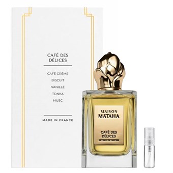 Maison Mataha Café des Délices - Extrait de Parfum - Perfume Sample - 2 ml