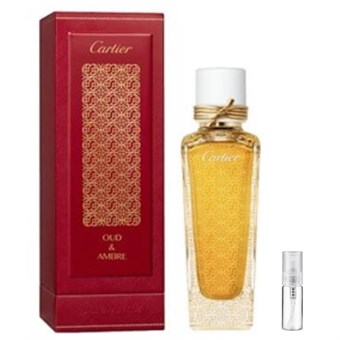 Oud & Ambre By Cartier - Eau de Parfum - Perfume sample - 2 ml