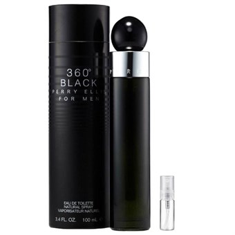 Perry Ellis 360° Black Cologne - Eau de Toilette - Perfume Sample - 2 ml