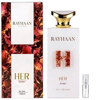 Rayhaan Her Rose for Women - Eau de Parfum - Perfume Sample - 2 ml