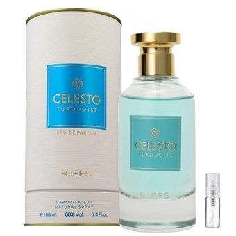 Riiffs Celesto Turquoise - Eau de Parfum - Perfume Sample - 2 ml
