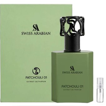 Swiss Arabian Patchouli 01 - Extrait de Parfum - Perfume Sample - 2 ml