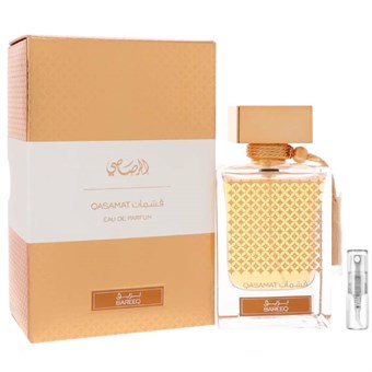 Rasasi Qasamat Bareeq Perfume - Eau de Parfum - Perfume Sample - 2 ml