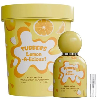 Tubbees Lemon-A-Licious - Eau de Parfum - Perfume Sample - 2 ml