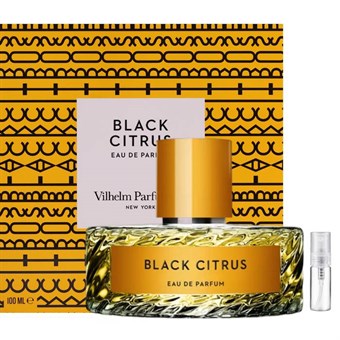 Vilhelm Parfumerie Black Citrus - Eau de Parfum - Perfume Sample - 2 ml